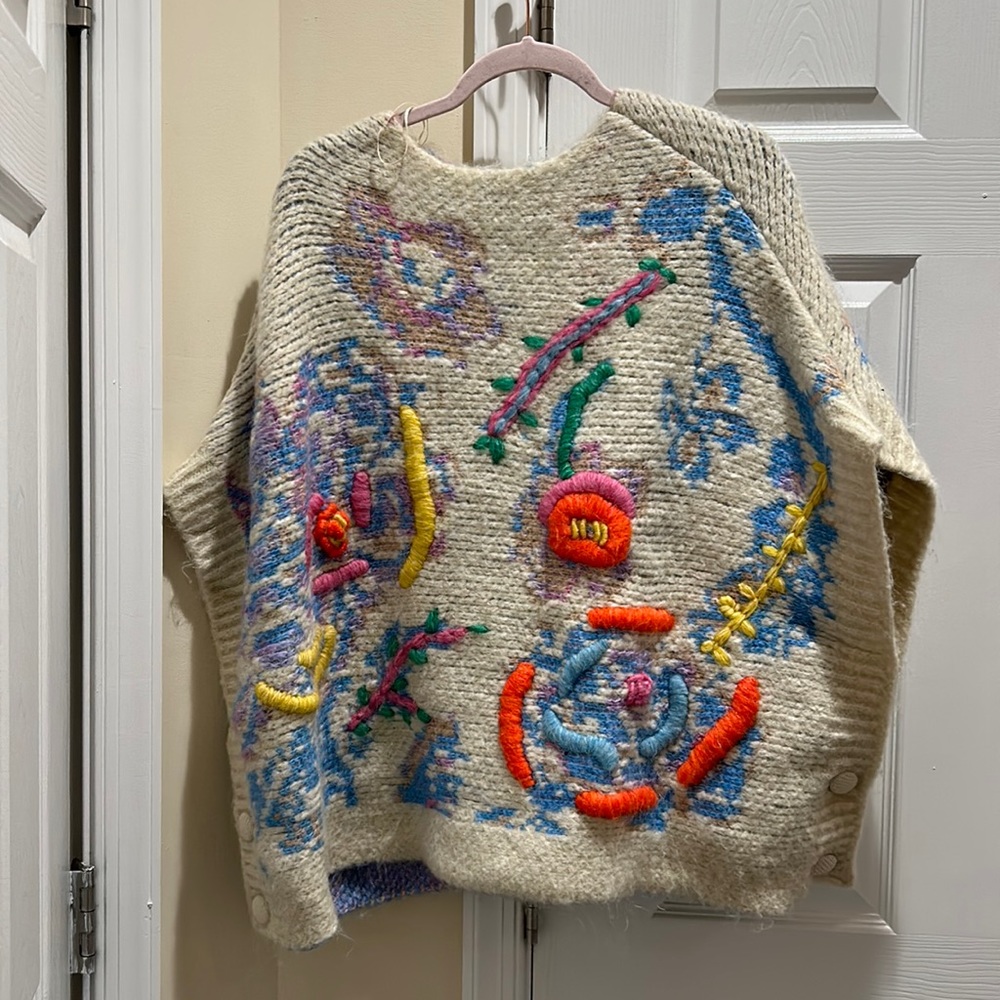 Zara poncho